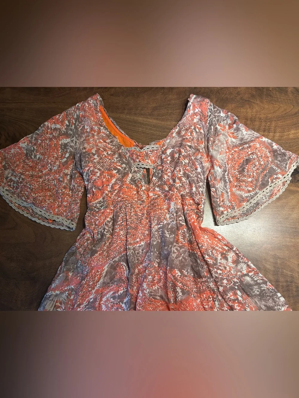 Free People Love Birds Mini Dress